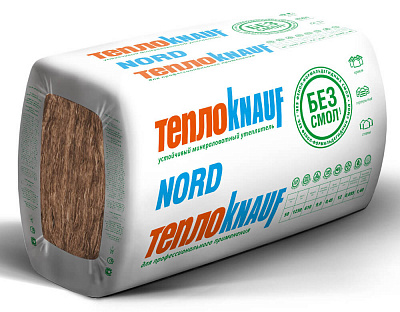 Утеплитель ТеплоКНАУФ НОРД TR035 50х610х1230мм 12шт 9м2 0,45м3 KNAUF INSULATION плита
