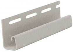 J-профиль к фасадной панели FineBer Бежевыйдл. 3 м фото Центр Металлокровли