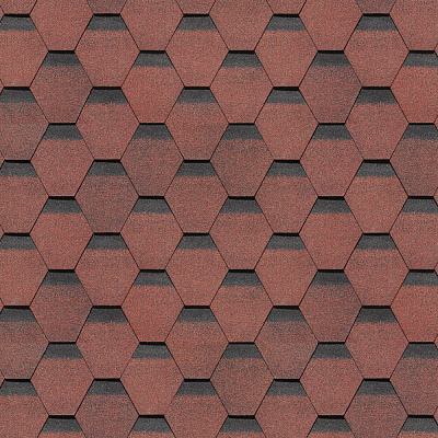 Гибкая черепица Docke PIE Premium коллекция ШЕФФИЛД Клубника 3,0м2/уп фото Центр Металлокровли