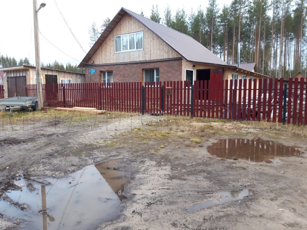 Забор из евроштакетника в Сыктывкаре 